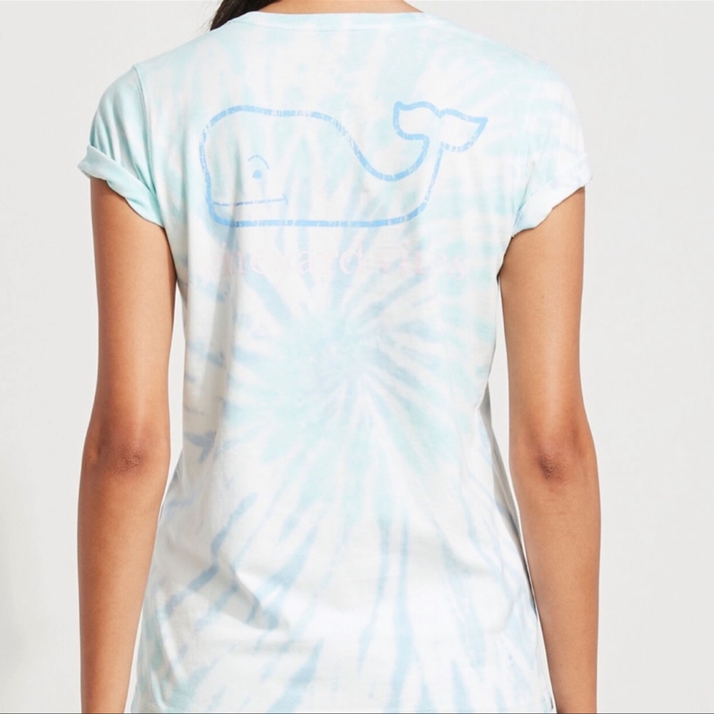 Swirl Tie Dye Whale Tee
